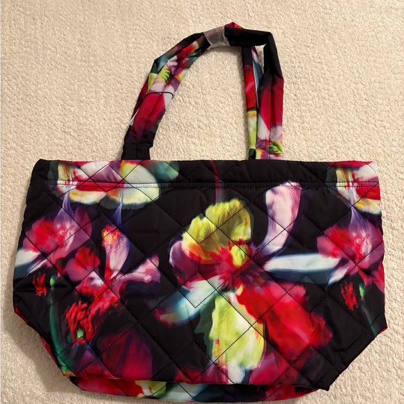 Marc Jacobs Medium Floral Print Quilted Nylon Tote - Picture 2 of 5